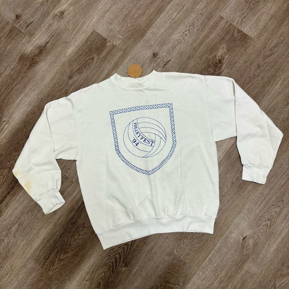 Vintage Volleyball Crewneck Sweatshirt